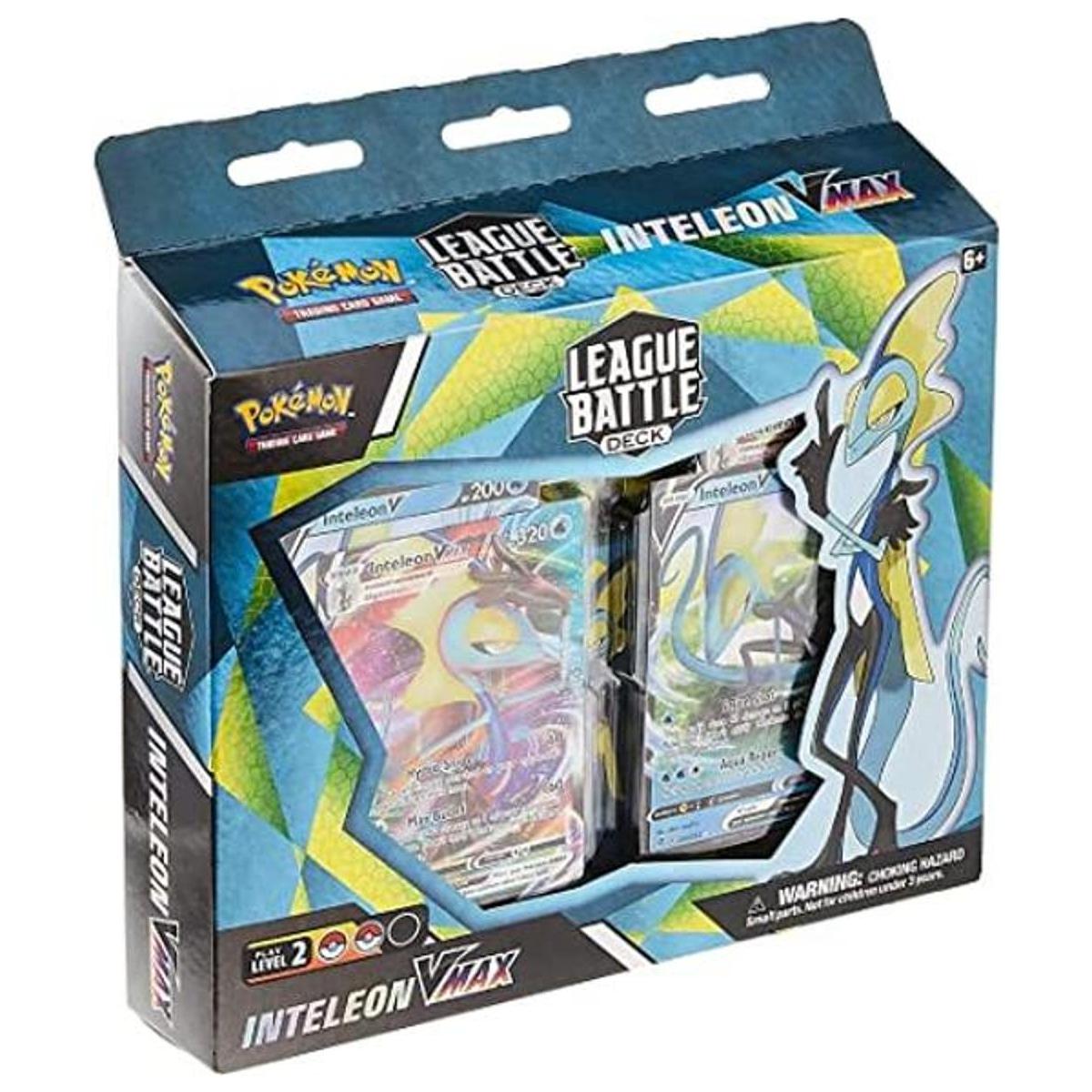 Pokemon TCG Baraja de batalla de la Liga VMAX Inteleon