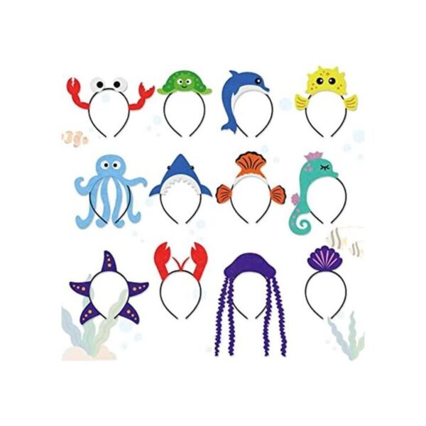 CiyvoLyeen Diadema de fiesta de animales marinos con_1