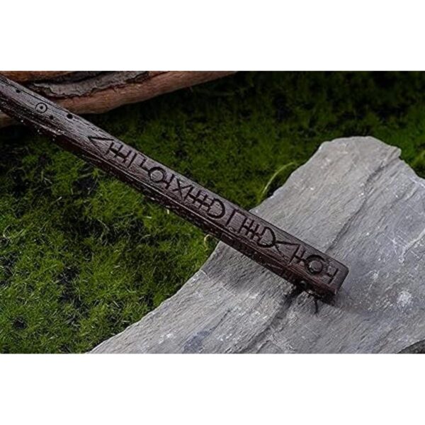 Handicraftviet Varita mágica de madera tallada a mano de_5