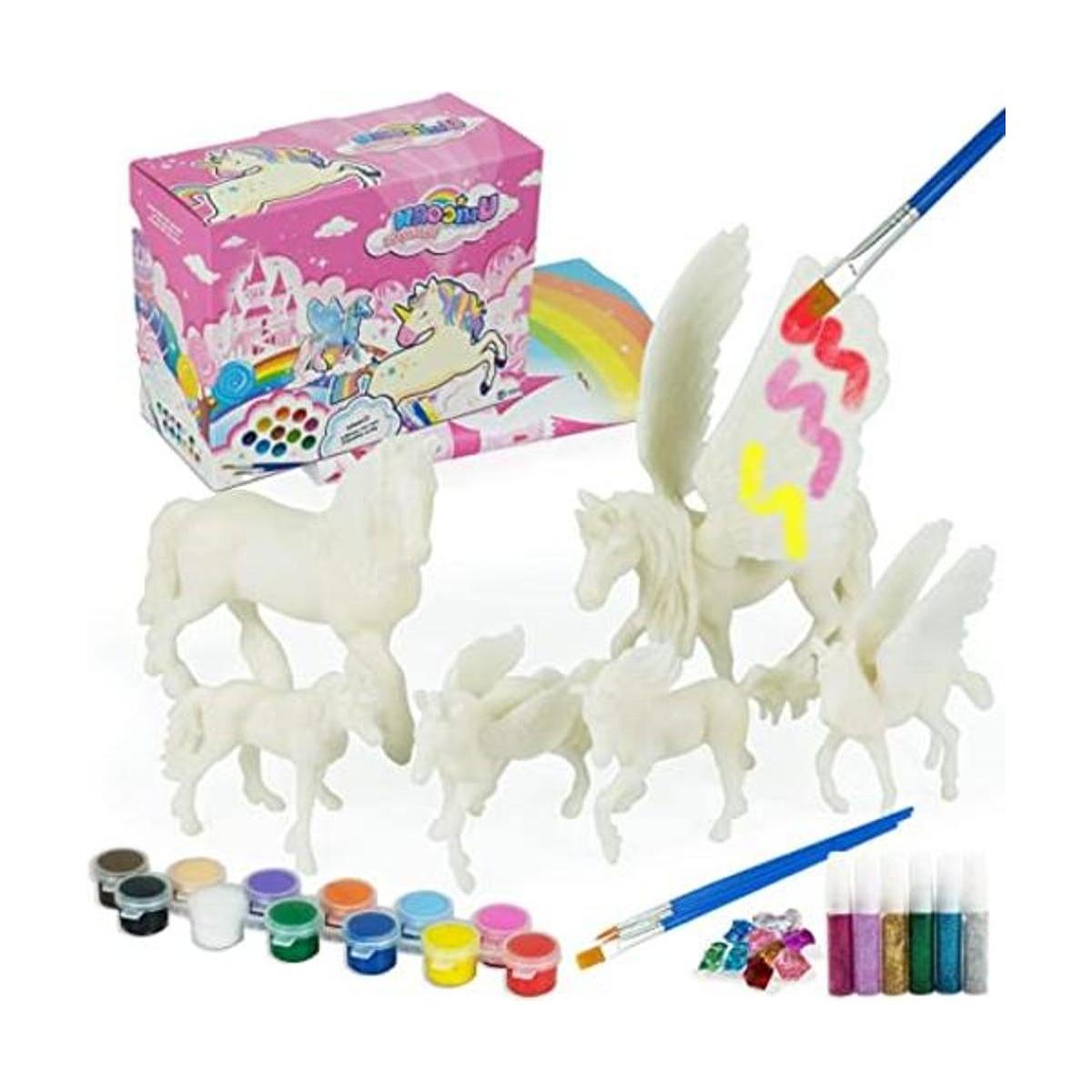 Kit de arte y manualidades de unicornio para pintar tú