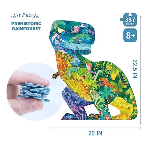 TOI Rompecabezas de suelo de dinosaurio para niños de 8 a_2
