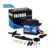 INJORA Servo RC Servo digital de 77.2 lbs de alto par de