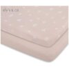 Elys Co. Paquete de 2 sábanas de moisés peinadas 100_5