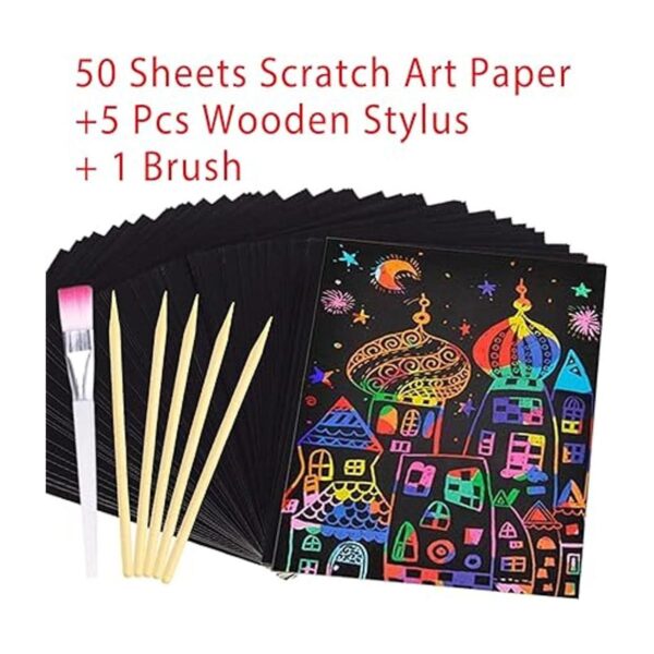 Plantilla de dibujo para niños 50 piezas de papel de Arco