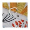 LIVILAN Floral Shower Curtain Yellow Floral Shower_3