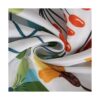 LIVILAN Floral Shower Curtain Yellow Floral Shower_4