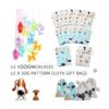 Juego de 84 piezas de juguetes para fiestas de canina de_5
