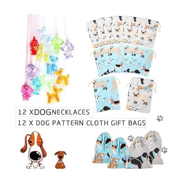 Juego de 84 piezas de juguetes para fiestas de canina de_5