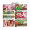 Kit completo de pintura de diamante 5D color blanco y