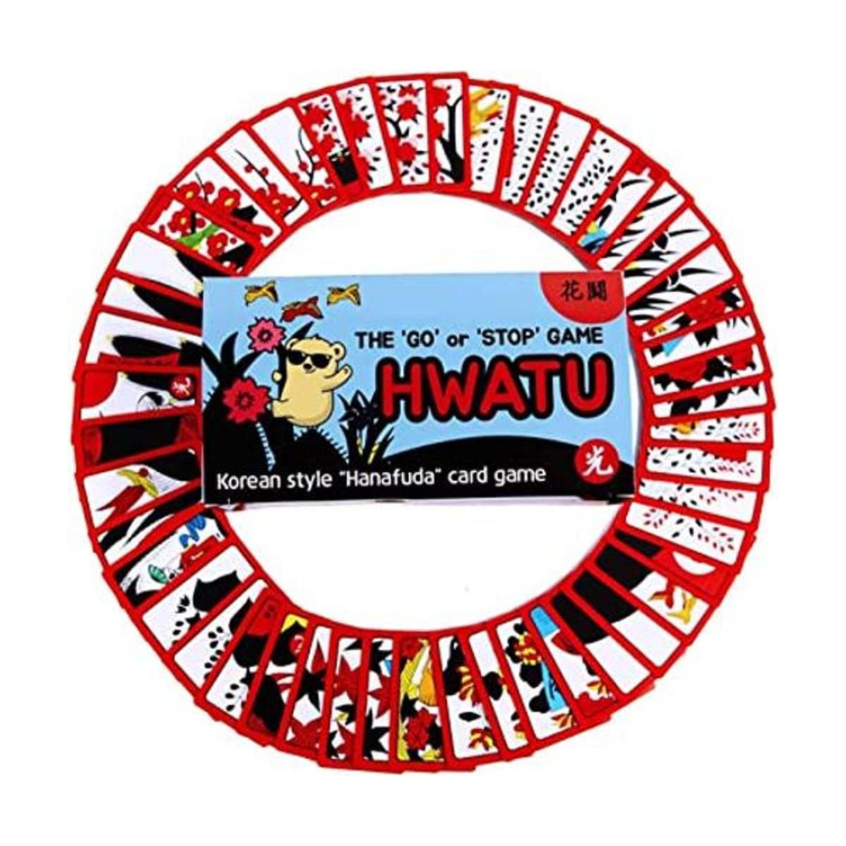 GEEKBEAR Hwatu Juego de cartas de flores coreanas