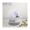 Geyecete Dog Storage Basket Round Weave Rope Basket Dog