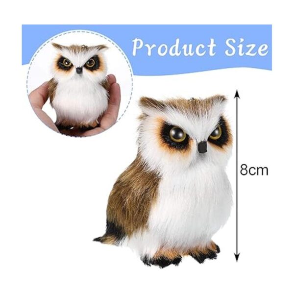 Skylety 6 piezas de mini búho de peluche de 3.2 pulgadas_2