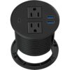 Kungfuking Ojal de alimentación de escritorio con USB C_1