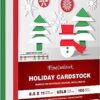 Tarjetas de colores navideños cartulina de 8.5 x 11_1