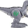 Robo Alive Juguete robótico a batería TRex gris Attacking_4