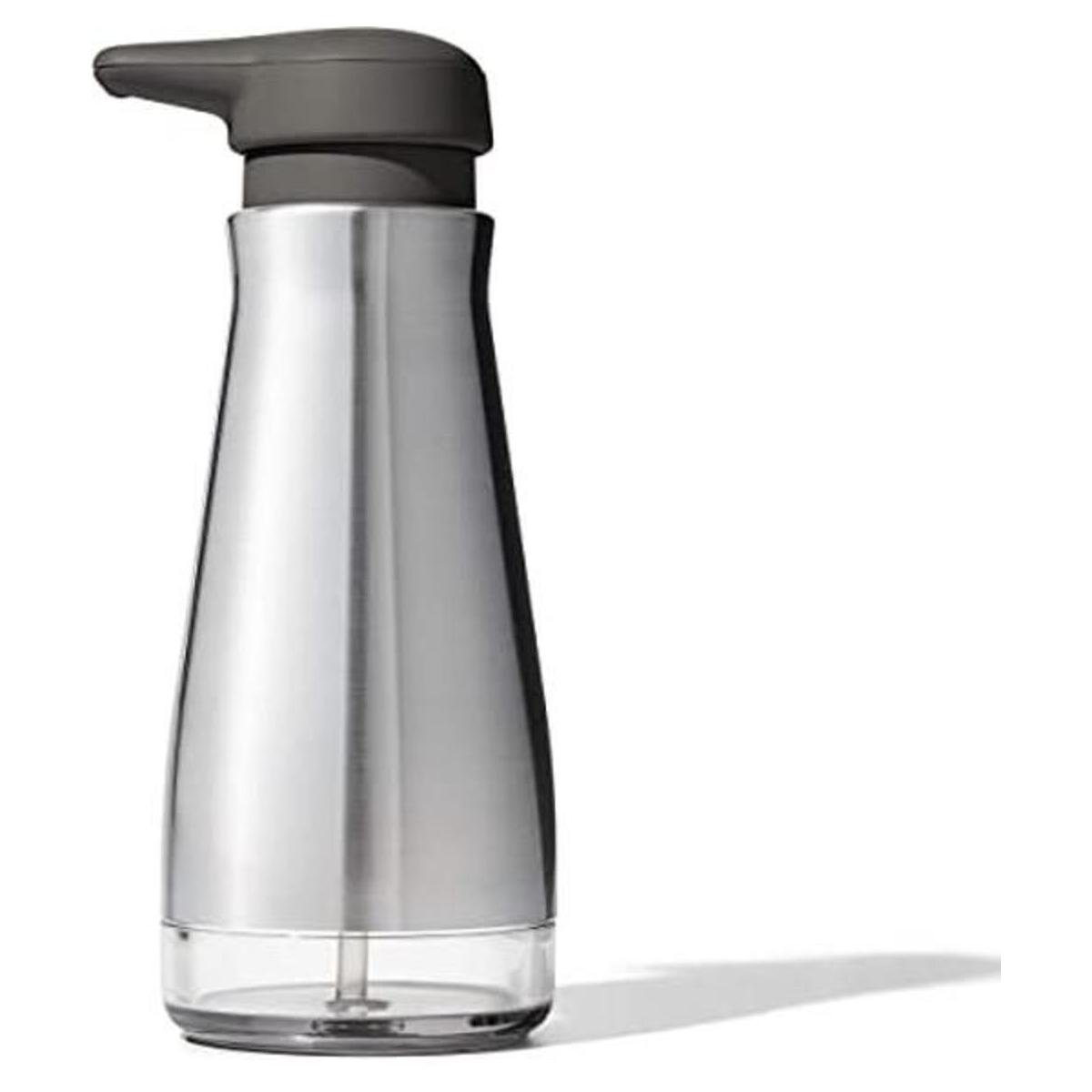 OXO Dispensador de jabón de acero inoxidable Good Grips