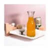 Jarra de agua de vidrio o vino con tapas 1 litro 3_2