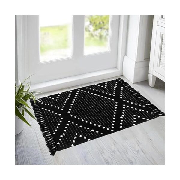 HAOCOO Alfombra de baño bohemia de 2 x 3 pies alfombra de