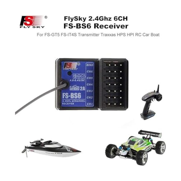 GoolRC Flysky FSBS6 Receptor 2.4 GHz 6CH AFHDS2 para_2
