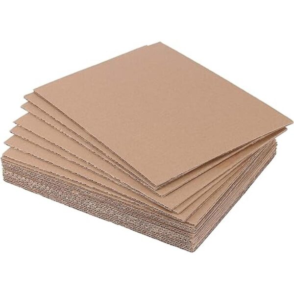 HAKZEON 50 piezas de papel de cartón corrugado de 8.5 x 11