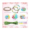 Kit de fabricación de coronas de flores 168 piezas hacer