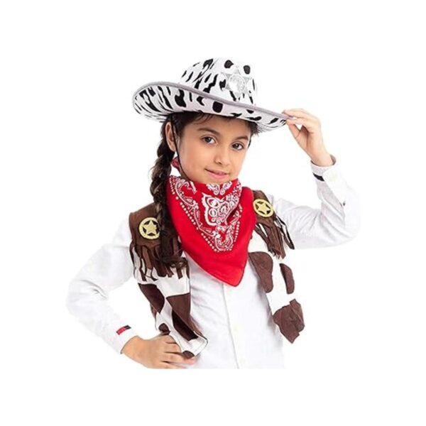 Spooktacular Creations Paquete de 2 sombreros vaqueros de