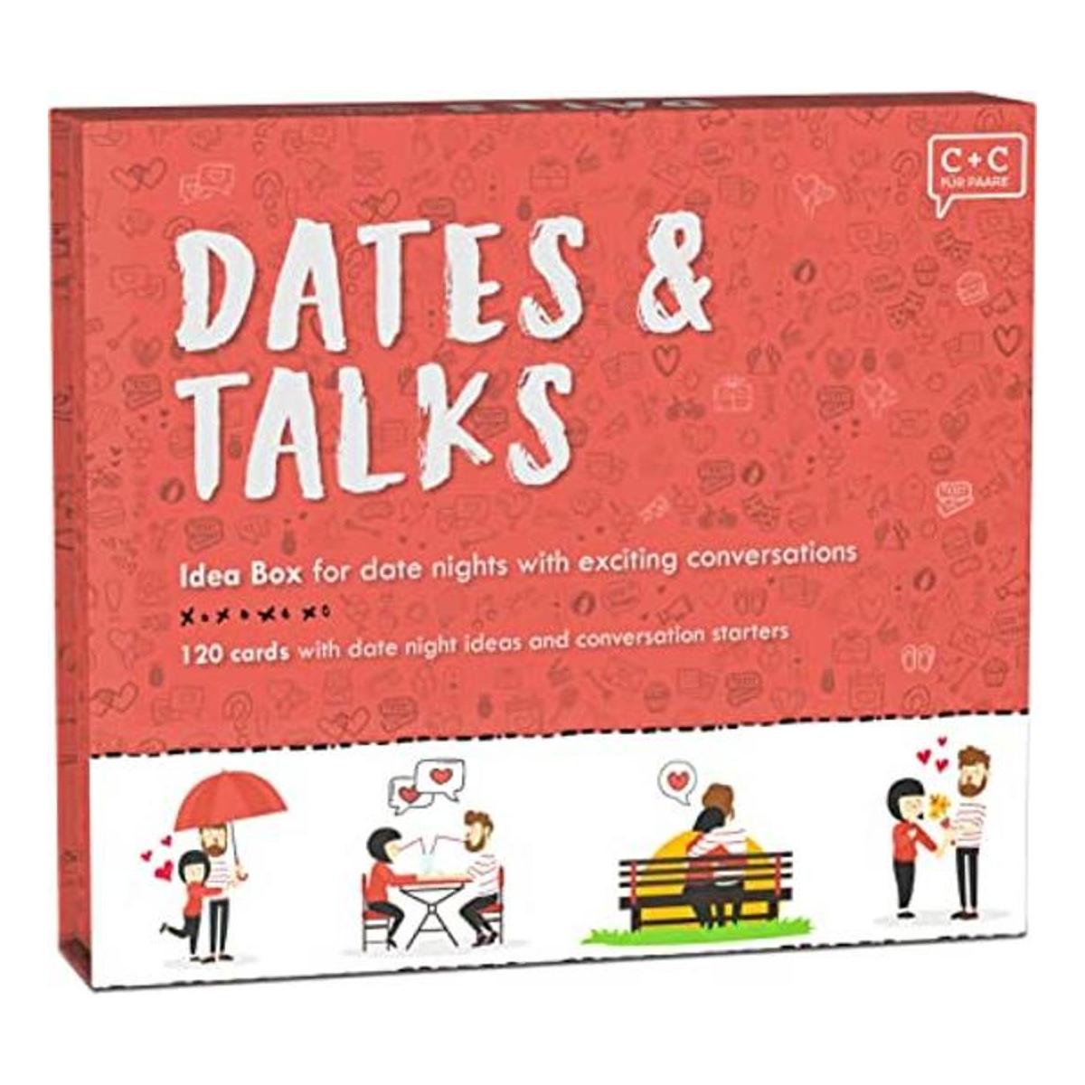 Ideas para citas nocturnas y tarjetas de conversación para