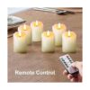 Homemory Velas votivas sin llama con temporizador remoto_4