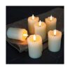 Homemory Velas votivas sin llama con temporizador remoto_3