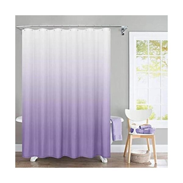 Jinchan Cortina para regadera impermeable para baño