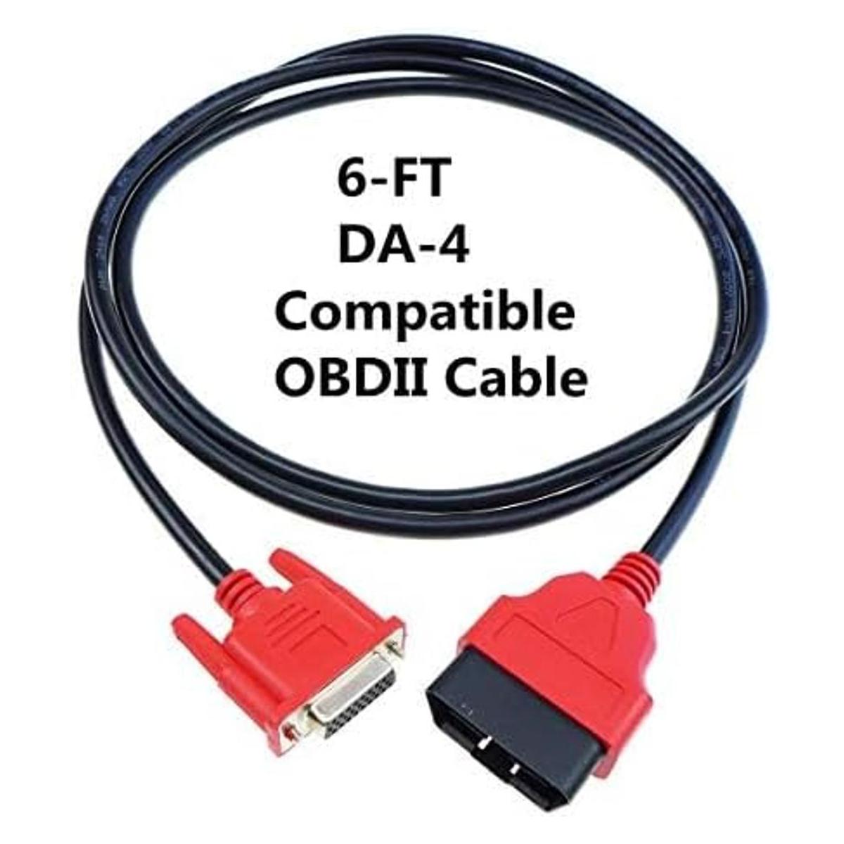 DA4 OBDII Adaptador de cable para escáner Solus Ultra