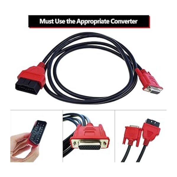 DA4 OBDII Adaptador de cable para escáner Solus Ultra_3