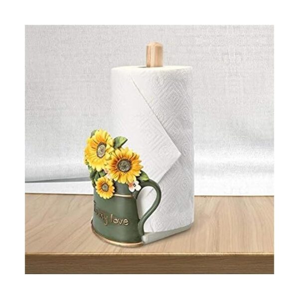 MASSJOY Soporte de toalla de papel con decoración de_2