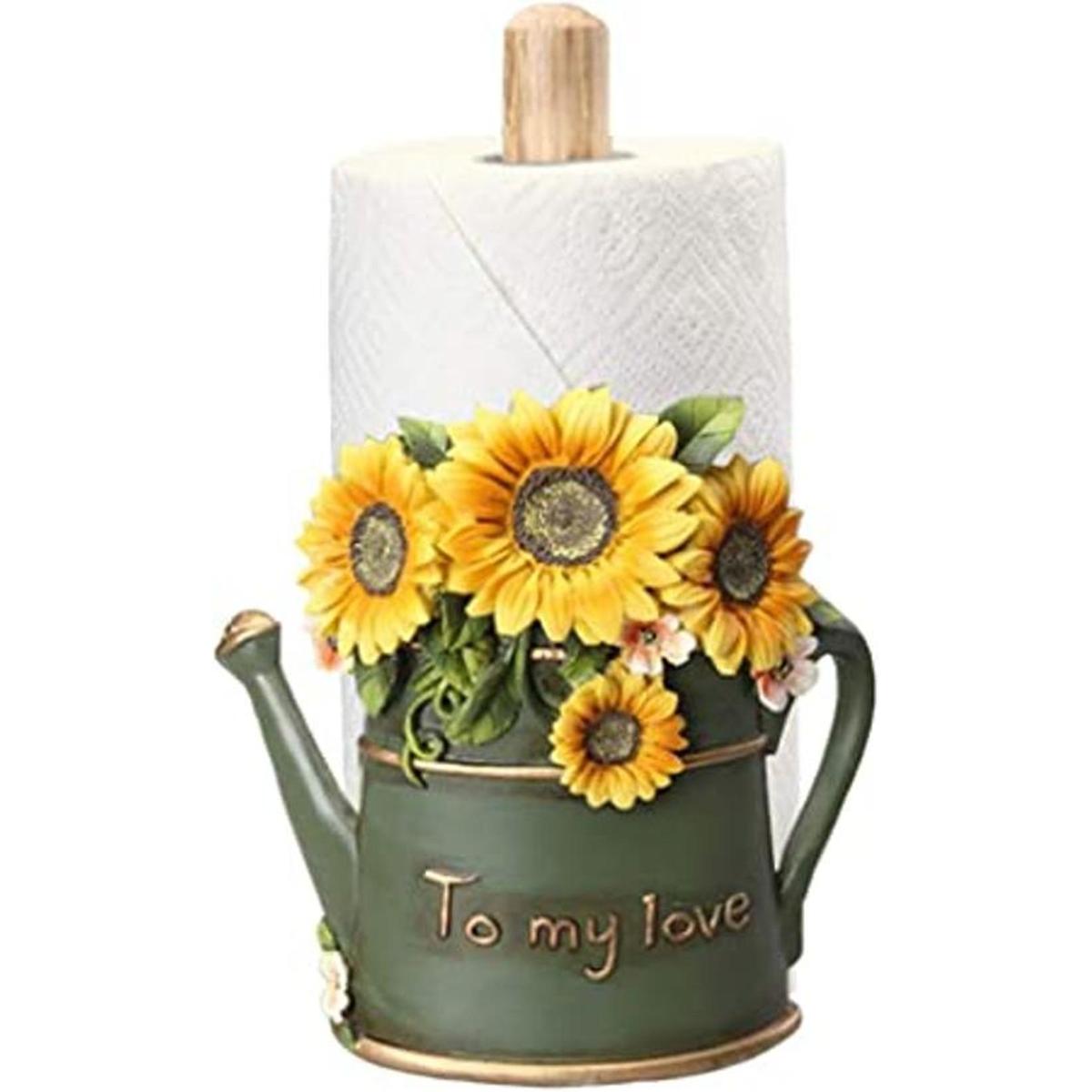 MASSJOY Soporte de toalla de papel con decoración de