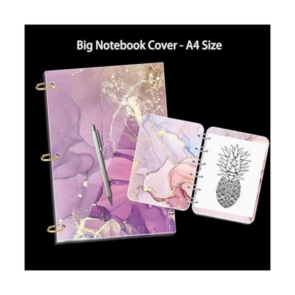 NiArt A4 Funda grande para cuaderno A4 A5 A6 A7_2