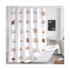JAWO Divertida cortina de ducha para baño divertido juego