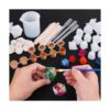 Shynek Juego de moldes para dados de resina 19 estilos