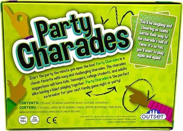 Juego de charadas de fiesta exclusivo de Amazon_3
