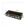 MayAvenue Caja de decoración de baño de granja Hello_4
