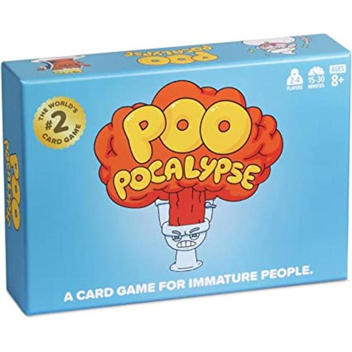Juego de cartas Poo Pocalypse el divertido juego de