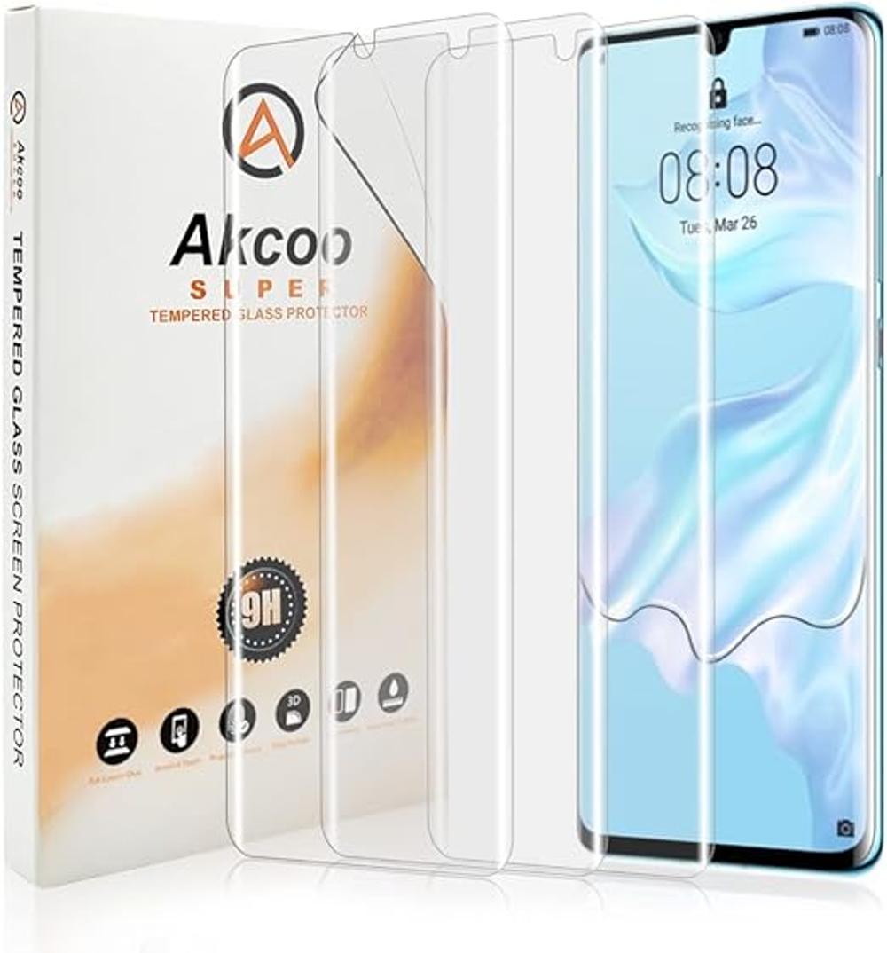 Paquete de 3 protectores de pantalla UV P30 Pro Akcoo