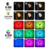 ULANZI VL49 Luces de video RGB luz de cámara LED de 360_3