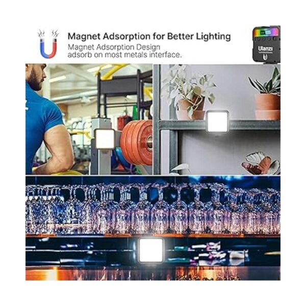 ULANZI VL49 Luces de video RGB luz de cámara LED de 360_4