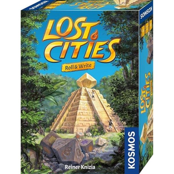 Lost Cities Roll Write Un juego familiar de Kosmos_1