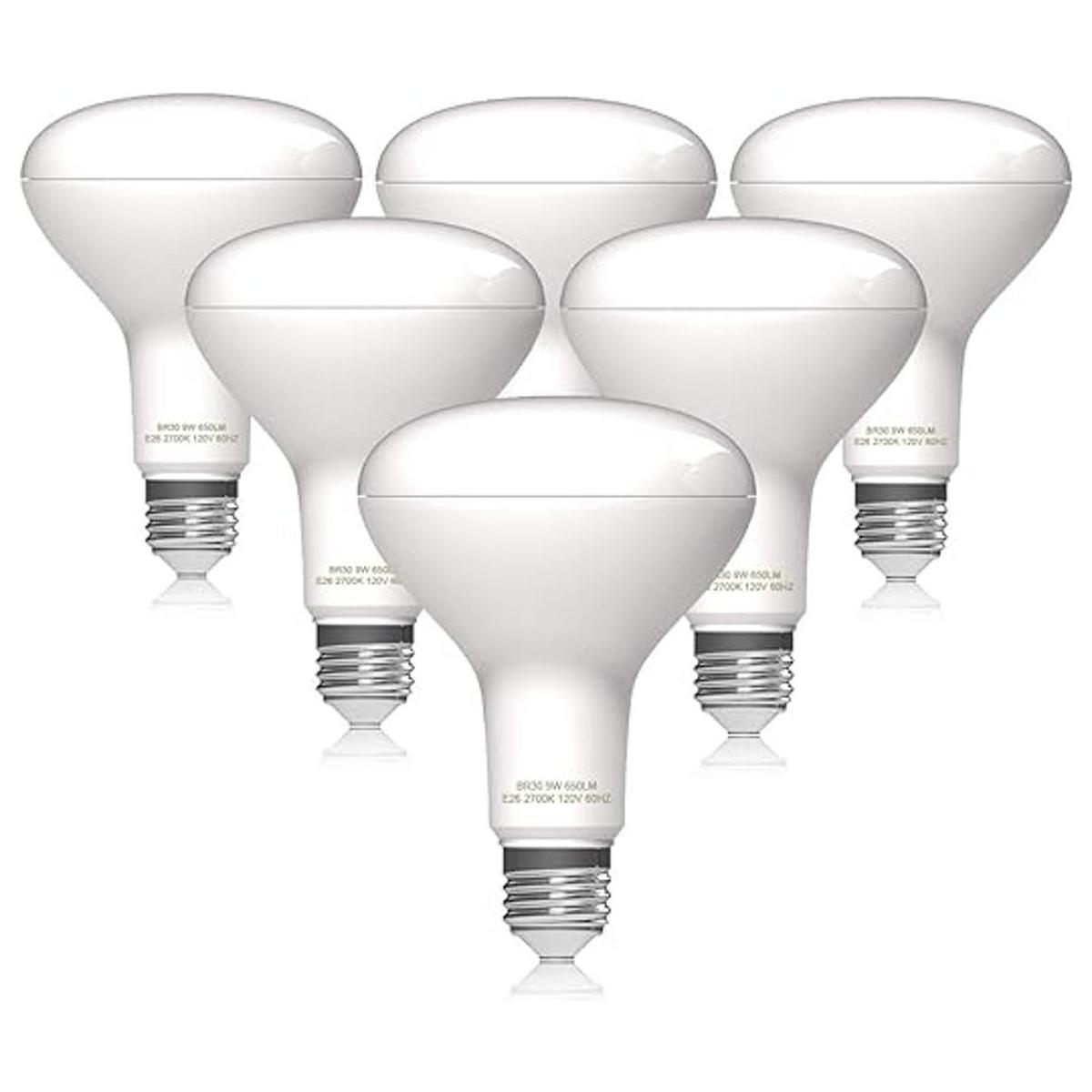 Helloify BR30 Bombilla LED de inundación 9 W equivalente