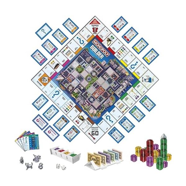 Monopoly Builder Juego de mesa juego de estrategia_2