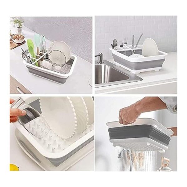 Juego de escurridor y escurridor plegable para secar