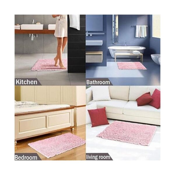 HomDSim Alfombra de baño lanuda de 20 x 32 pulgadas