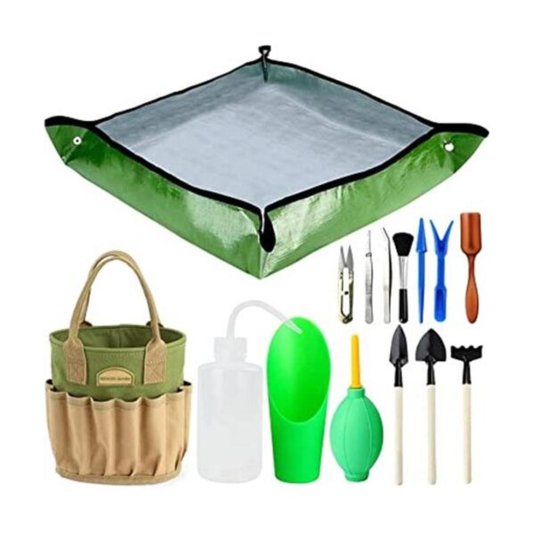 Kit de 13 herramientas para suculentas con bolsa