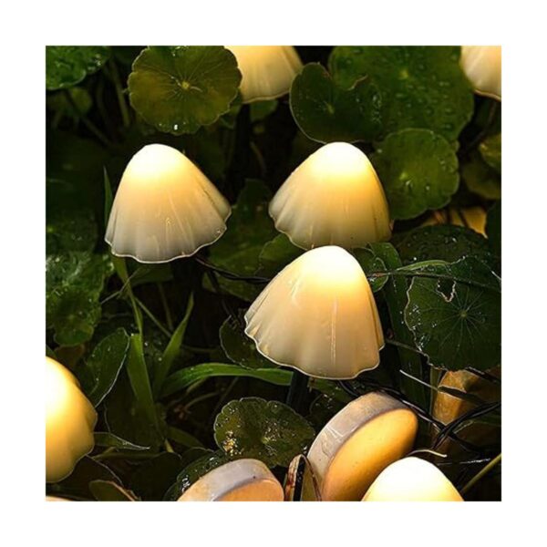 Juego de 12 mini luces solares de jardín para exteriores_2